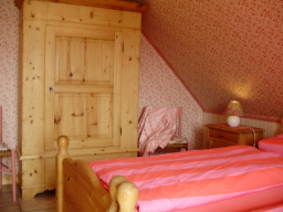 Schlafzimmer der Ferienwohnung1